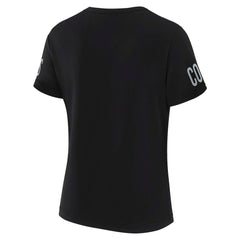 Dallas Cowboys WEAR by Erin Andrews x Gracie Hunt Women's Draft Me Lace-Up T-Shirt - Black on sale