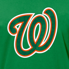 Washington Nationals St. Patrick's Day Shamrock Fill T-Shirt - Kelly Green | New Era