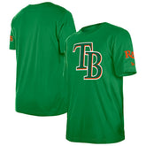 Tampa Bay Rays St. Patrick's Day Shamrock Fill T-Shirt - Kelly Green | New Era