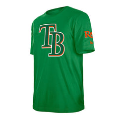 Tampa Bay Rays St. Patrick's Day Shamrock Fill T-Shirt - Kelly Green | New Era