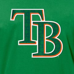 Tampa Bay Rays St. Patrick's Day Shamrock Fill T-Shirt - Kelly Green | New Era