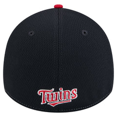 Minnesota Twins 2025 MLB Clubhouse 39THIRTY Flex Hat - Navy/Red | New Era