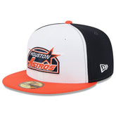 Houston Astros 2025 MLB Clubhouse 59FIFTY Fitted Hat - Navy/Orange | New Era