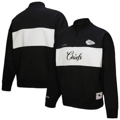 Kansas City Chiefs Women's Quarter-Zip Jacket - Black outlet