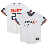 Jose Altuve Houston Astros Preschool 2025 City Connect Limited Player Jersey - White | Nike