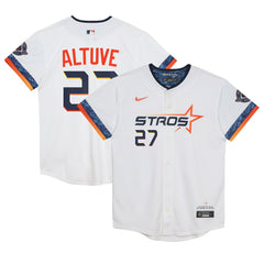 Jose Altuve Houston Astros Preschool 2025 City Connect Limited Player Jersey - White | Nike