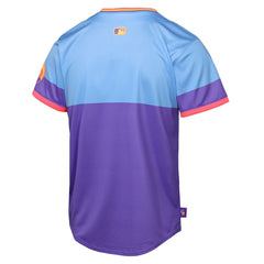 Colorado Rockies Youth 2025 City Connect Limited Jersey - Purple/Light Blue | Nike