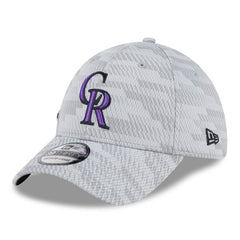 Colorado Rockies 2025 MLB Clubhouse 39THIRTY Flex Hat - Gray | New Era