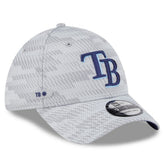 Tampa Bay Rays 2025 MLB Clubhouse 39THIRTY Flex Hat - Gray | New Era