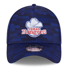 Texas Rangers 2025 MLB Clubhouse 39THIRTY Flex Hat - Royal | New Era