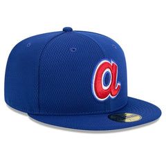 Atlanta Braves 2025 MLB Clubhouse 59FIFTY Fitted Hat - Royal | New Era