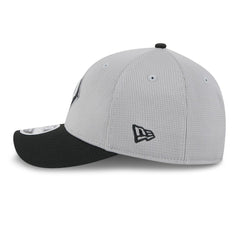 Chicago White Sox 2025 Batting Practice 9FORTY M-Crown Adjustable Hat - Gray/Black | New Era