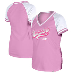 Tampa Bay Buccaneers New Era Women's Mommy & Me V-Neck T-Shirt - Pink online