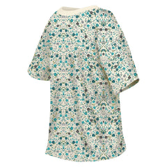 Philadelphia Eagles New Era Women's Glam Game Floral Scoop Neck T-Shirt - Cream discount