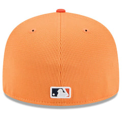 Houston Astros 2025 Spring Training 59FIFTY Fitted Hat - Orange | New Era