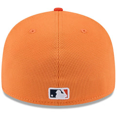 Houston Astros 2025 Spring Training Low Profile 59FIFTY Fitted Hat - Orange | New Era