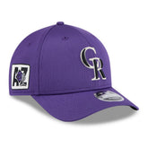 Colorado Rockies 2025 Spring Training 9FORTY Adjustable Hat - Purple | New Era