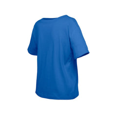 St. Louis Blues New Era Girl's Youth Flip Sequin T-Shirt Blue