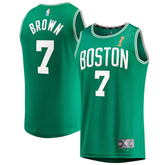 Jaylen Brown Boston Celtics 2024 NBA Finals Champions Fast Break Replica Player Jersey - Kelly Green - Icon Edition | Fanatics discount