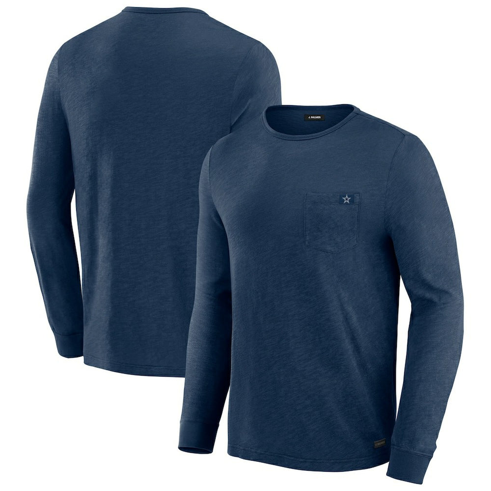 Dallas Cowboys J. Palmer In-The-Pocket Long Sleeve T-Shirt - Navy for sale