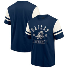 Dallas Cowboys Darius Rucker Collection Throwback T-Shirt - Navy cheap