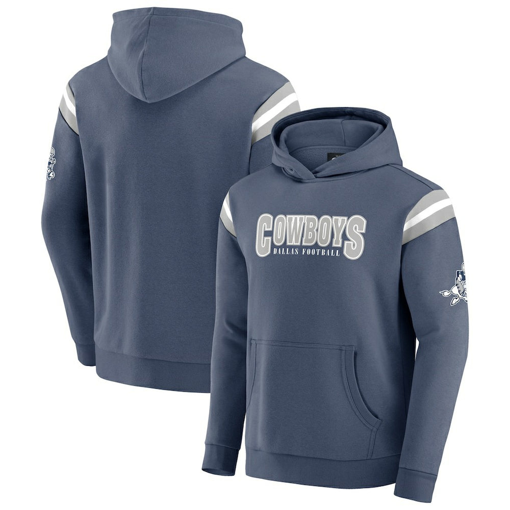 Dallas Cowboys Darius Rucker Collection Throwback Pullover Hoodie - Navy online
