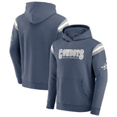 Dallas Cowboys Darius Rucker Collection Throwback Pullover Hoodie - Navy online