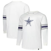 Dallas Cowboys '47 Big & Tall Premier Brex Long Sleeve T-Shirt - White for sale