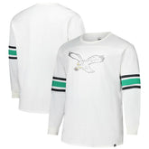 Philadelphia Eagles '47 Big & Tall Premier Brex Long Sleeve T-Shirt - White cheap