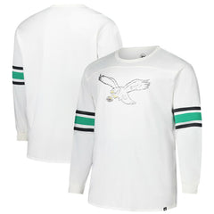 Philadelphia Eagles '47 Big & Tall Premier Brex Long Sleeve T-Shirt - White cheap