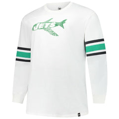 New York Jets '47 Big & Tall Premier Brex Long Sleeve T-Shirt - White cheap