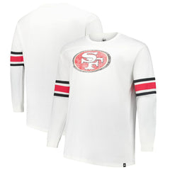San Francisco 49ers '47 Big & Tall Premier Brex Long Sleeve T-Shirt - White cheap