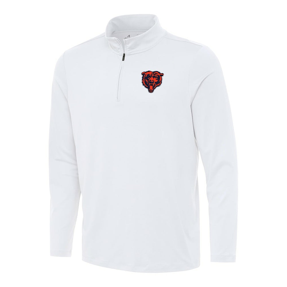 Chicago Bears Antigua Reprocess Quarter-Zip Top - White online