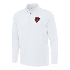 Chicago Bears Antigua Reprocess Quarter-Zip Top - White online