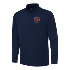 Chicago Bears Antigua Reprocess Quarter-Zip Top - Navy on sale
