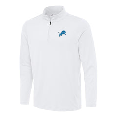 Detroit Lions Antigua Reprocess Quarter-Zip Top - White online