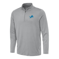Detroit Lions Antigua Reprocess Quarter-Zip Top - Gray cheap