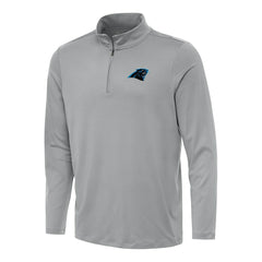 Carolina Panthers Antigua Reprocess Quarter-Zip Top - Gray outlet