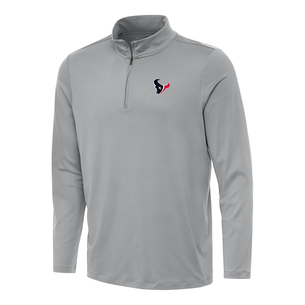 Houston Texans Antigua Reprocess Quarter-Zip Top - Gray cheap
