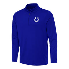Indianapolis Colts Antigua Reprocess Quarter-Zip Top - Royal discount