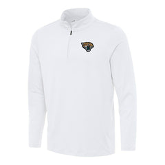 Jacksonville Jaguars Antigua Reprocess Quarter-Zip Top - White discount