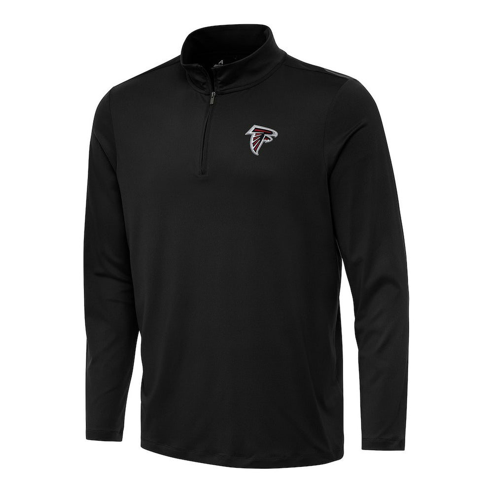 Atlanta Falcons Antigua Reprocess Quarter-Zip Top - Black outlet