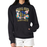 Golden State Warriors G-III 4Her by Carl Banks Women's Flowers Team Logo Graphic Fleece Pullover Hoodie sale - Black for sale