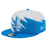Detroit Lions New Era Throwback Jagged 9FiFTY Snapback Hat - Blue discount