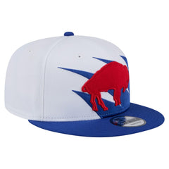 Buffalo Bills New Era Throwback Jagged 9FiFTY Snapback Hat - Royal on sale