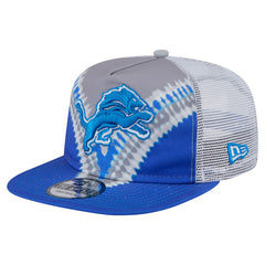 Detroit Lions New Era Throwback Dye Golfer Snapback Hat - Gray/Blue cheap
