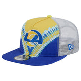 Los Angeles Rams New Era Throwback Dye Golfer Snapback Hat - Gold/Royal sale