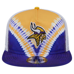 Minnesota Vikings New Era Throwback Dye Golfer Snapback Hat - Gold/Purple sale