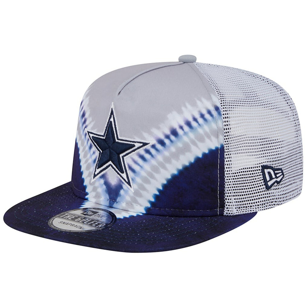 Dallas Cowboys New Era Throwback Dye Golfer Snapback Hat - Gray/Navy sale