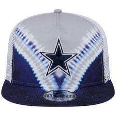 Dallas Cowboys New Era Throwback Dye Golfer Snapback Hat - Gray/Navy sale